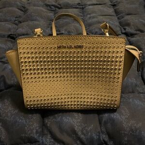 Michael Kohrs silver studded purse